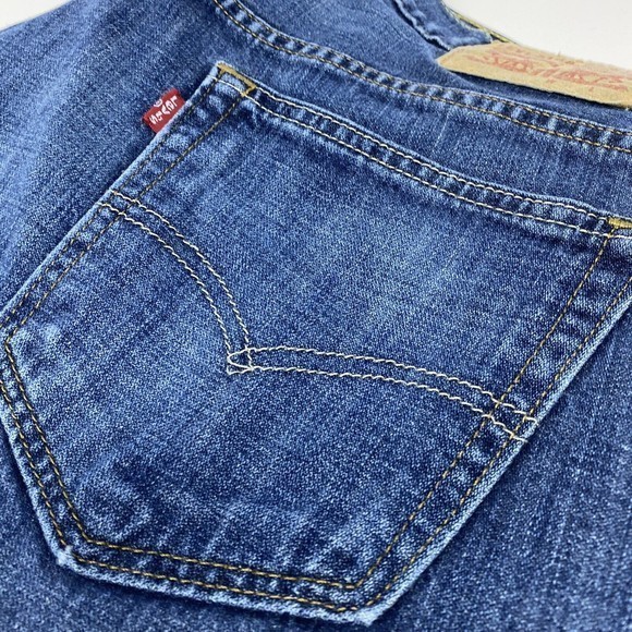 Levis 569 Men's Jeans 36 X 30 Loose Straight Blue‎ - Picture 6 of 8
